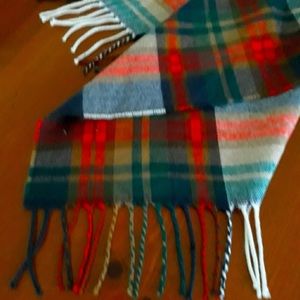 J CREW PLAID WINTER SCARF